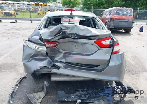 2014 Ford Fusion Se из США, поврежденный, VIN 3FA6P0H7XER387628